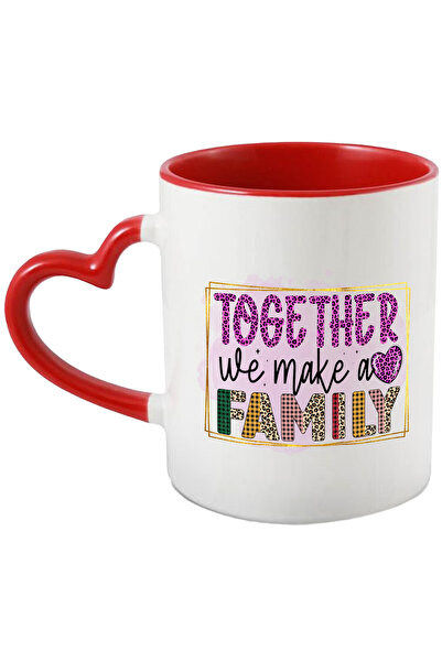 StoryGift Romania Cana Cu Mesajul "together We Make A Family", Ilustratie, Fa...