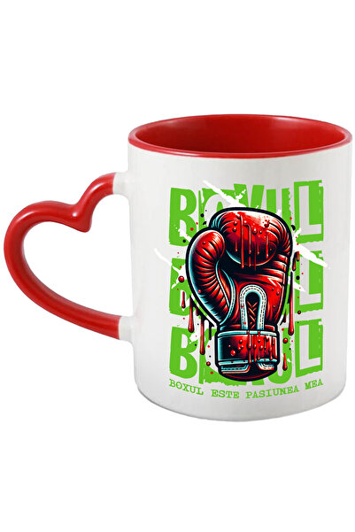 StoryGift Romania Cana Manusa De Box Insangerata, Sport De Contact, Text Boxul Este Pasiunea Mea, , Cu ,stg