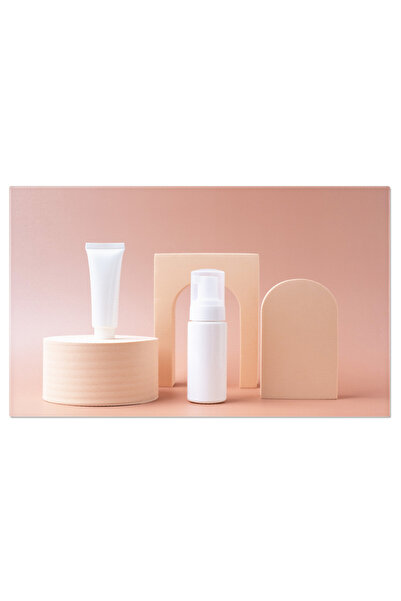 StoryGift Romania Tablou Canvas Mockup Sticla Si Tub Cosmetic Ambalaje Rafina...