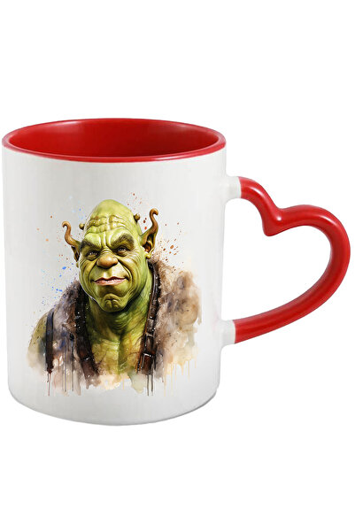 StoryGift Romania Cana Cu Shrek, Portret, Capcaun, Personaj, Vesta, Buline, M...