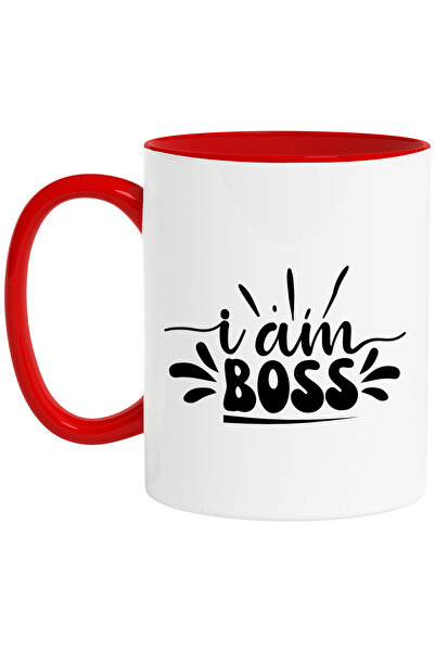 StoryGift Romania Cana Cu Mesajul In Engleza "i Am Boss" - Eu Sunt Sef Cu Man...