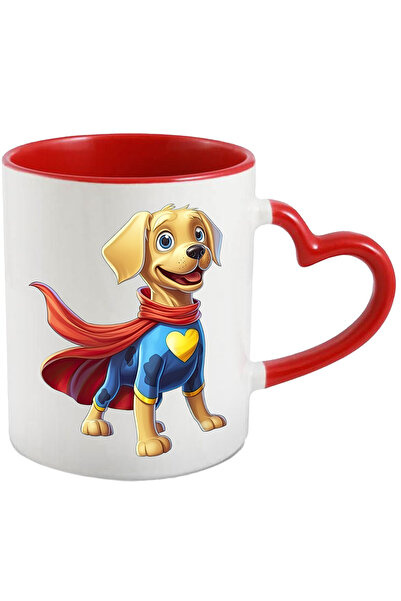 StoryGift Romania Cana Cu Un Catel In Costum De Erou | Superputeri | Pelerina...