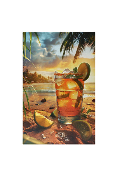 StoryGift Romania Tablou Canvas Împrospătare Naturală Lămâi Și Limonadă În Ca...