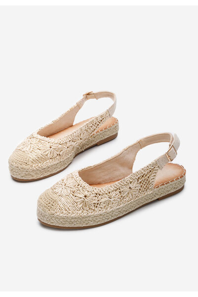 B T Shoes Εσπαντρίγιεσ χαμηλεσ Maripia μπεζ