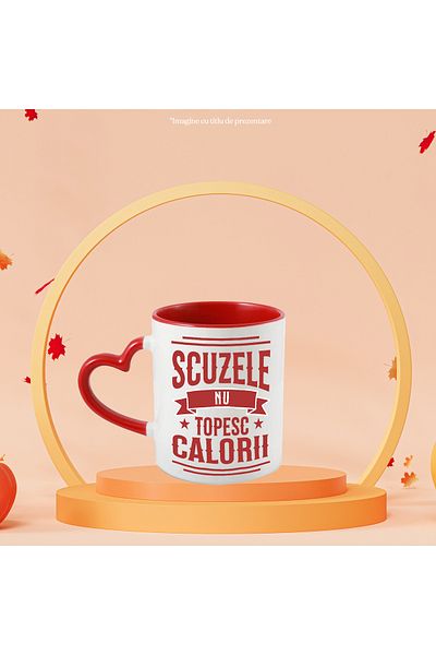 StoryGift Romania Gym motivational message mug excuses don't burn calories, 330ml, Ceramic with Handle, With, STG.