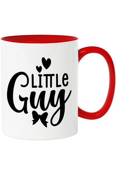 StoryGift Romania Mug for a good and appreciated little boy - little heart, family, care with Ro handle, with