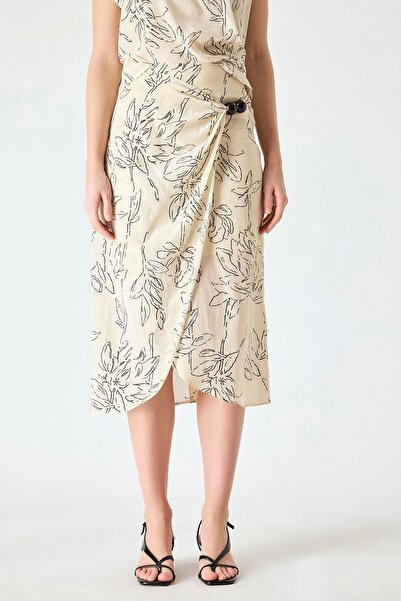 FEVER Desenli anvelop etek