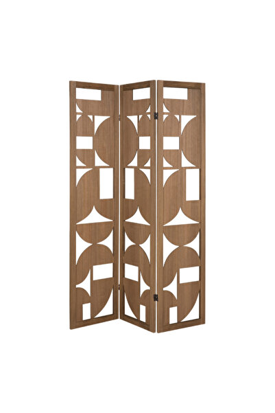 Atmosphera فاصل شاشة قابل للطي بثلاث ألواح بتصميم هندسي حديث من هيرنان، 170 ×...