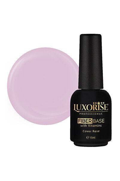 LUXORISE Fiber Base with Vitamins LUXORISE, Cover Rose 15ml