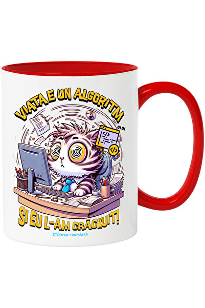 StoryGift Romania Cana Pisica La Calculator Viata E Un Algoritm, Si Eu L-am C...