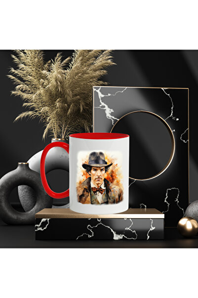 StoryGift Romania Cana Cu Benedict Cumberbatch, Sherlock, Seriale Tv, Detectiv, Multicolor 330 Ml,, Cu ,stg