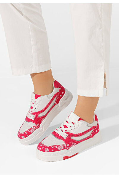 B T Shoes Fuchsiové dámské tenisky Seletia