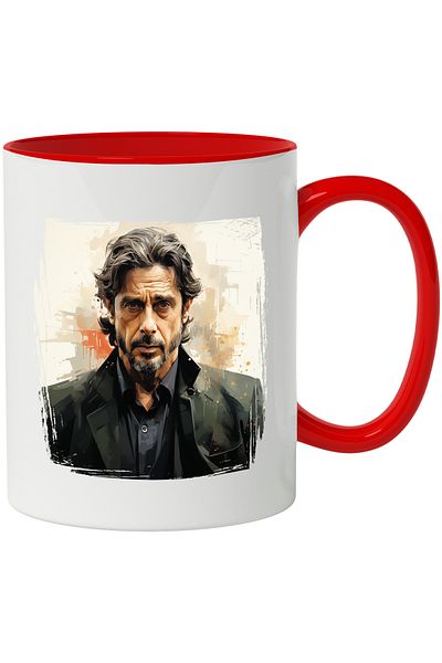StoryGift Romania Cana Cu Al Pacino, Camasa, Actor, Celebritate, Hollywood, Multicolor 330 Ml, Cer, Cu ,stg