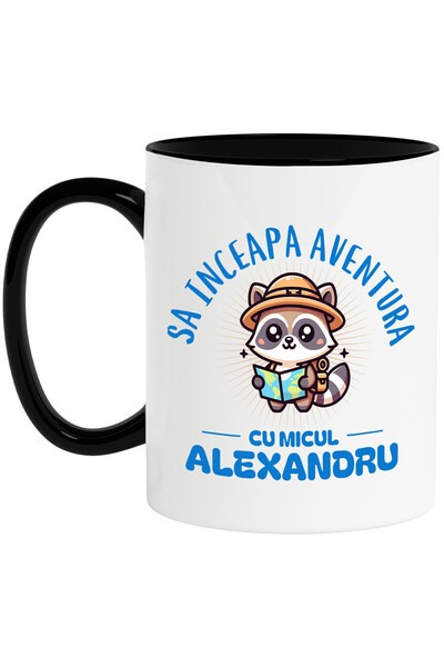 StoryGift Romania Cana Cu Sconcs Aventura Cu Harta Si Palarie Cercetas Text Sa Inceapa Aventura Cu, Cu ,stg