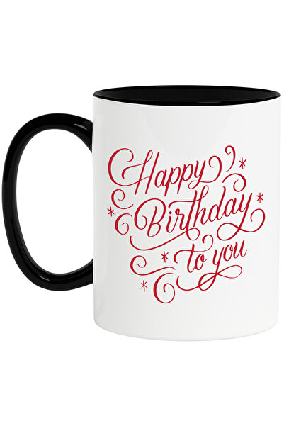 StoryGift Romania Cana Cu O Urare In Engleza "happy Birthday To You" - La Mul...
