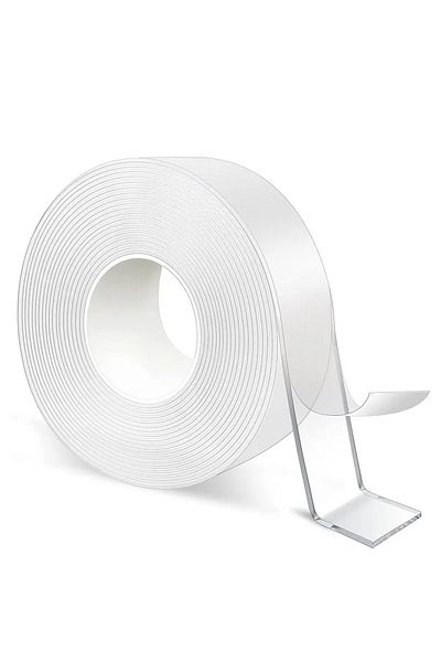 MACVI Banda Dublu Adeziva Puternica Macvi®, cu Tehnologie Nano, 3m, 30mm, Transparenta