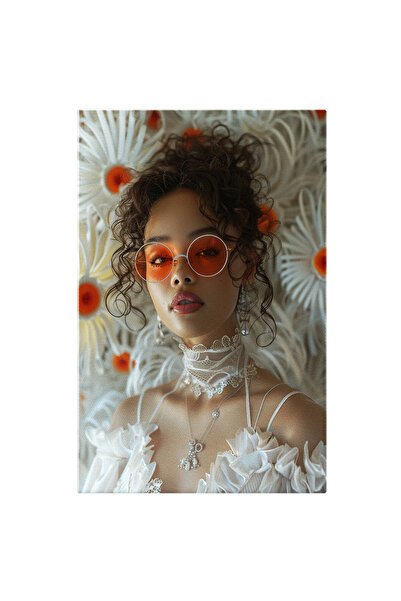 StoryGift Romania Tablou Canvas: Energia Soarelui Întruchipată În Femeie- Lumină Se Eleganță Specială Pictura Dig