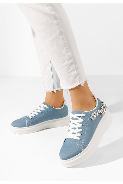 B T Shoes Sneakers Dama Baevia Denim
