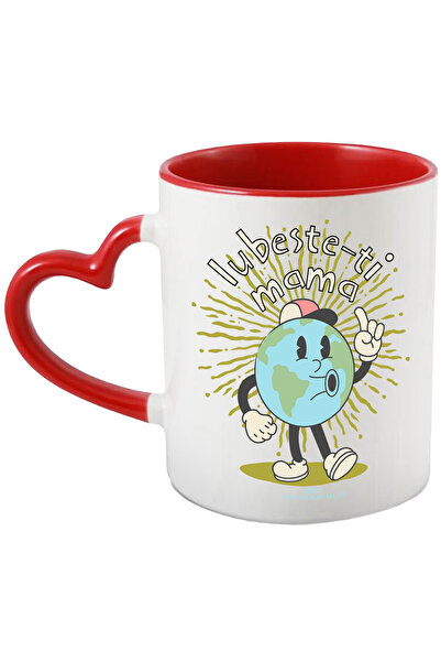 StoryGift Romania Cana Iubeste-ti Mama Ai Grija De Pamant Terra, 330ml, Ceram...