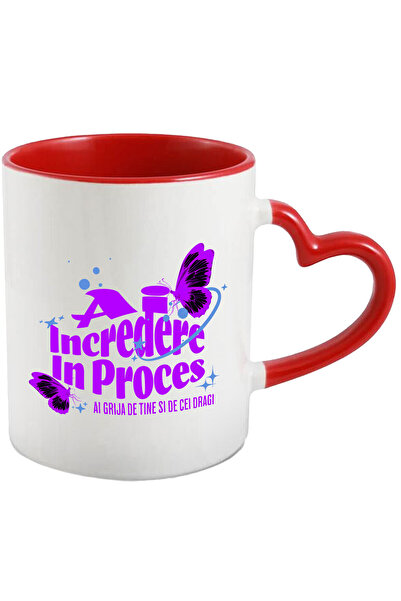 StoryGift Romania Cana Cu Fluturi Colorati Cu Aripi Imense Text Ai Incredere In Proces Motivationa, Cu ,stg