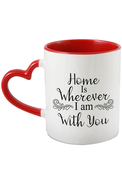 StoryGift Romania Cana Pentru Indragostiti Cu Mesajul "home Is Wherever I Am ...