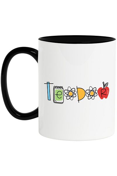 StoryGift Romania Mug With The Name Teodor, And Funny Message, Curious, Sociable, Galagio, 330ml, Ceram, With