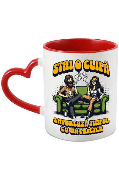 StoryGift Romania Cana Stai O Clipa, Savureaza Timpul Cu Un Prieten, 330ml, C...
