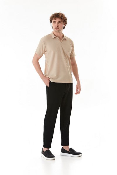 Fulla Moda Waffle Fabric Tie Waist Jogger Pants