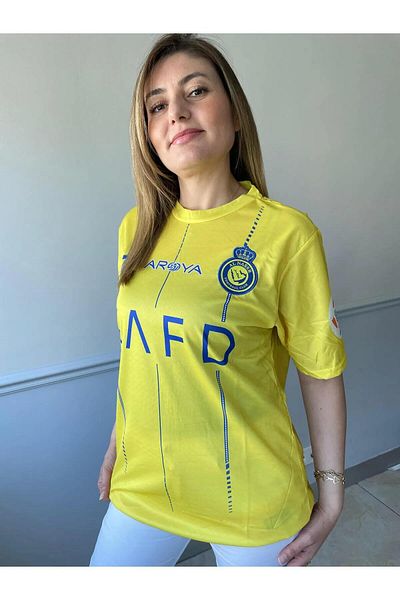 yenteks Tricou pentru adulți cu mânecă scurtă Al-Nassr 23/24 Ronaldo Sezon