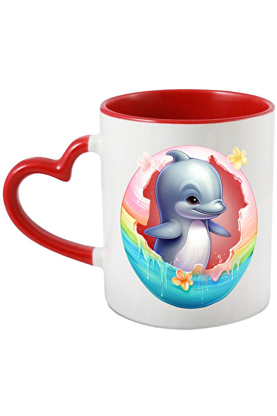 StoryGift Romania Cana cu un delfin vesel | ilustratie | apa | mare | iese dintr-un ou spart | flo, Cu ,STG