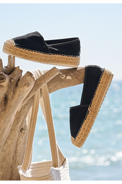 B T Shoes Дамски еспадрили Lemeria черни