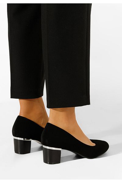 B T Shoes Pantofi Cu To Gros Alzira Negri