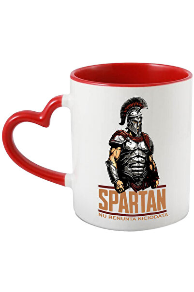 StoryGift Romania Cana Cu Razboinic Cavaler Cu Armura De Fier Cu Coif Text Sp...