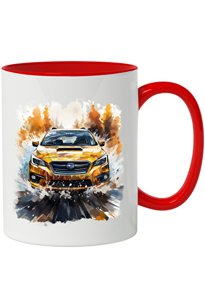 StoryGift Romania Cana Cu Masina, Brand, Viteza, Apa, Cer, Ilustratie, Multic...