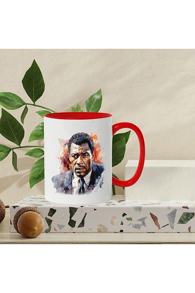 StoryGift Romania Mug With Neil deGrasse Tyson, Celebrity, Astrophysicist, Multicolor 330 ml, Wax, With ,STG
