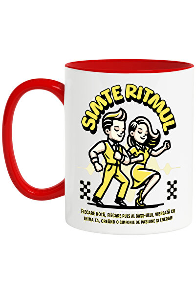 StoryGift Romania Cana Simte Ritmul Cuplu Dansand Pereche Petrecere , 330ml, ...