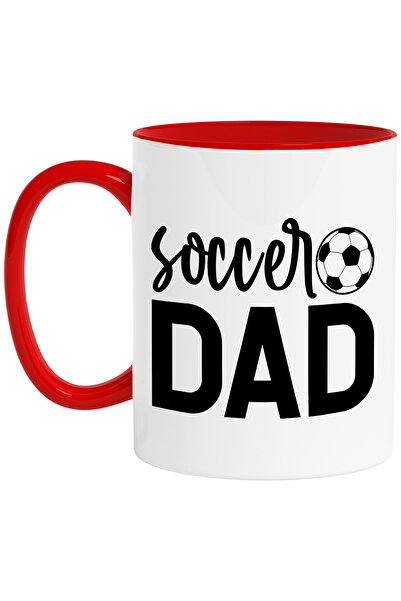 StoryGift Romania Cana Cu O Minge De Fotbal Si Mesajul "soccer Dad" - Tata Fo...