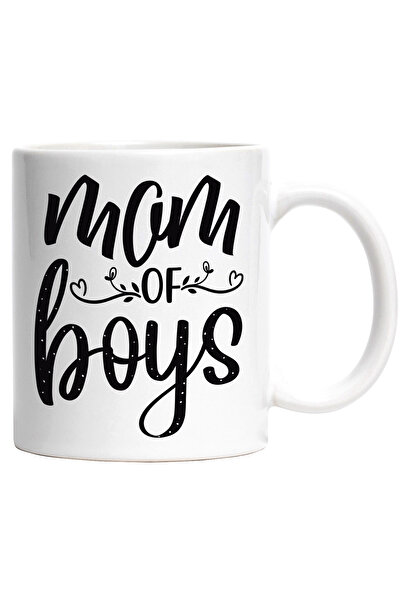 StoryGift Romania Cana Cu Inimioare Pentru Mamele De Baieti - Afectiune Iubir...