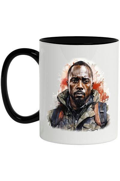 StoryGift Romania Mug With Colt Vahn, Deathloop, Fictional Character, Video Games, English Multicolor, With