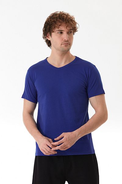 Fulla Moda Βασικό T-Shirt με λαιμόκοψη