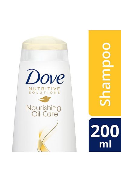 Dove Solutions Nourishing Oil Care Shampoo 200 ml