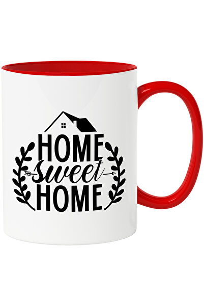 StoryGift Romania Cana Pentru Cei Care I-au Dus Dorul Casei Cu Maner Rosu, Cu...