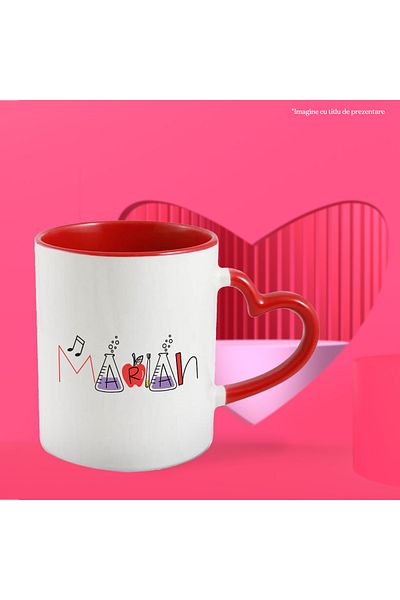 StoryGift Romania Mug With The Name Marian, And Funny Message, Curious, Sociable, Galagio, 330ml, Ceram, With,STG