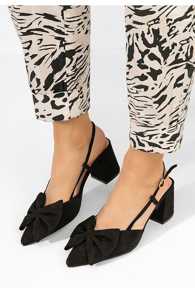 B T Shoes Pantofi Slingback Latosha Negri