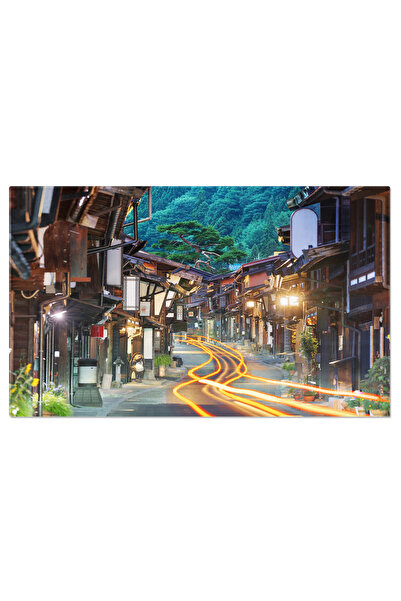 StoryGift Romania Tablou Canvas 70 X 50cm - Edo Village In Alpii Japonezi: Architecture, Historical, ,stg