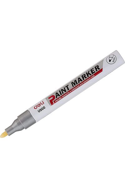 Deli Paint Bullet Marker 12 Set, 2 Mm Size, Black Color