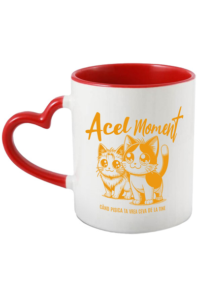 StoryGift Romania Cana Doua Pisici Dragute, Text Acel Moment Cand Vrea , 330m...