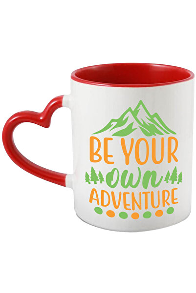 StoryGift Romania Cana Cu Munti Si Brazi Cu Textul "be Your Own Adventure" - ...