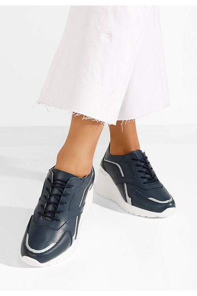 B T Shoes Sneakers Dama Piele Nayra Navy