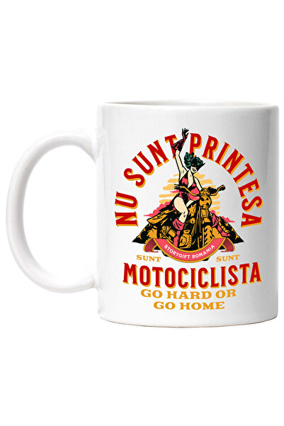 StoryGift Romania Cana Cu Femeie Haiosa Atragatoare Pe Motocicleta Mesaj Haio...